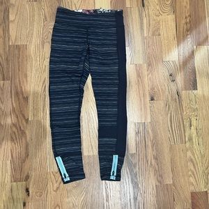 Blue stripe Lulu leggings